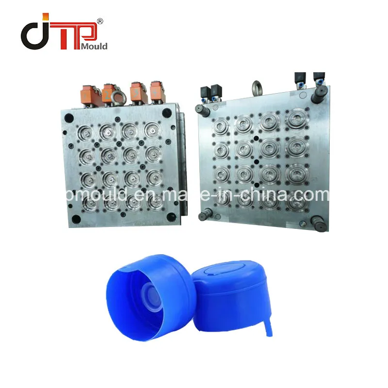 Customized Huangyan Factory 6 Cavities 5gallon Bottle Water Cover Plastic Injection Cap Mould
